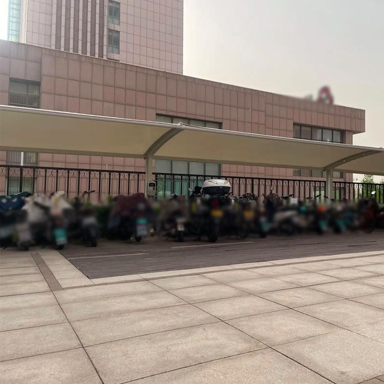 任丘市膜结构电动车棚